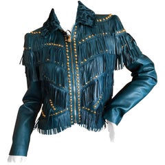 Gianni Versace vintage men's Baroque silk blazer at 1stdibs