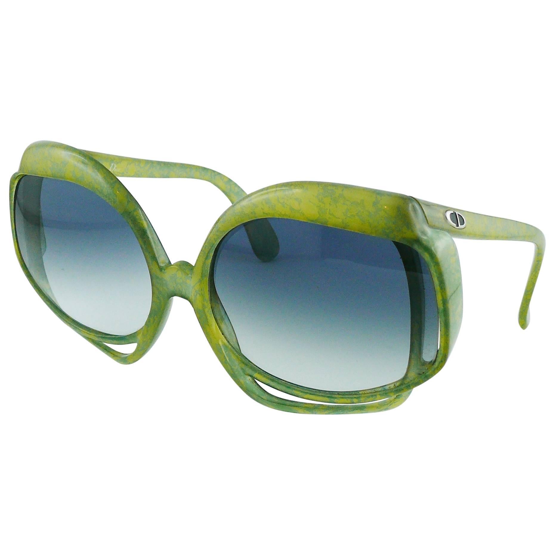 Christian Dior Vintage Oversized Sunglasses Model 2026-60
