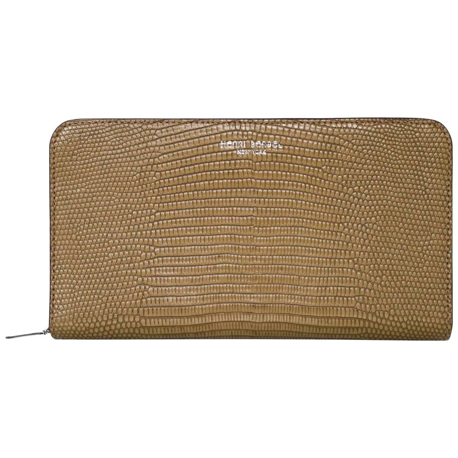Henri Bendel Tan Embossed Lizard Dalton Travel Wallet and Clutch For Sale  at 1stDibs | henri bendel travel wallet, henri bendel wallet, henri bendel  keychain