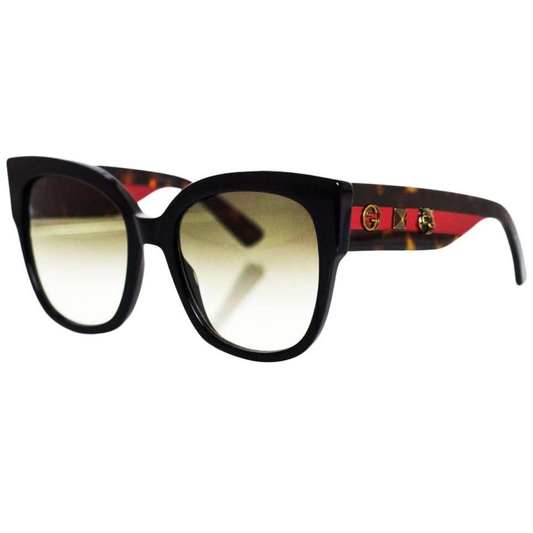 rør I detaljer Forskel Gucci 2017 Black Square-Frame Acetate Sunglasses with Studded Web NEW For  Sale at 1stDibs | gucci sunglasses 2017, gucci glasses 2017, 2017 gucci  sunglasses