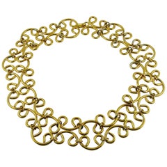 Chanel Vintage 1980s Gold Toned Chain Belt