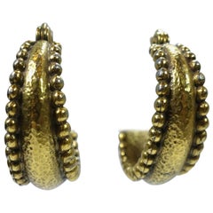 Yves St. Laurent Vintage Hoop Earrings