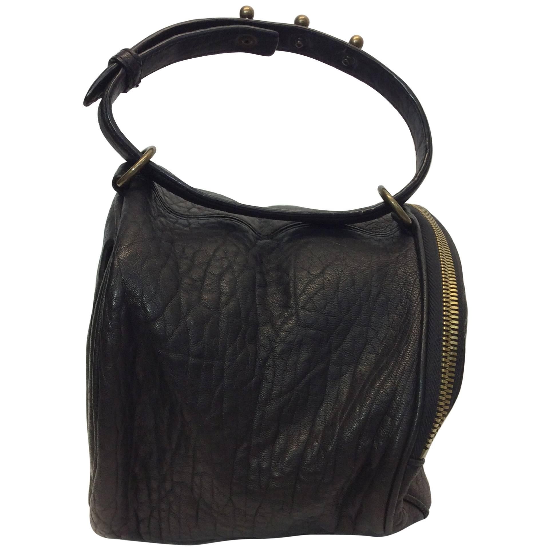 Alexander Wang Small Studded Dumbo Leather Bag For Sale