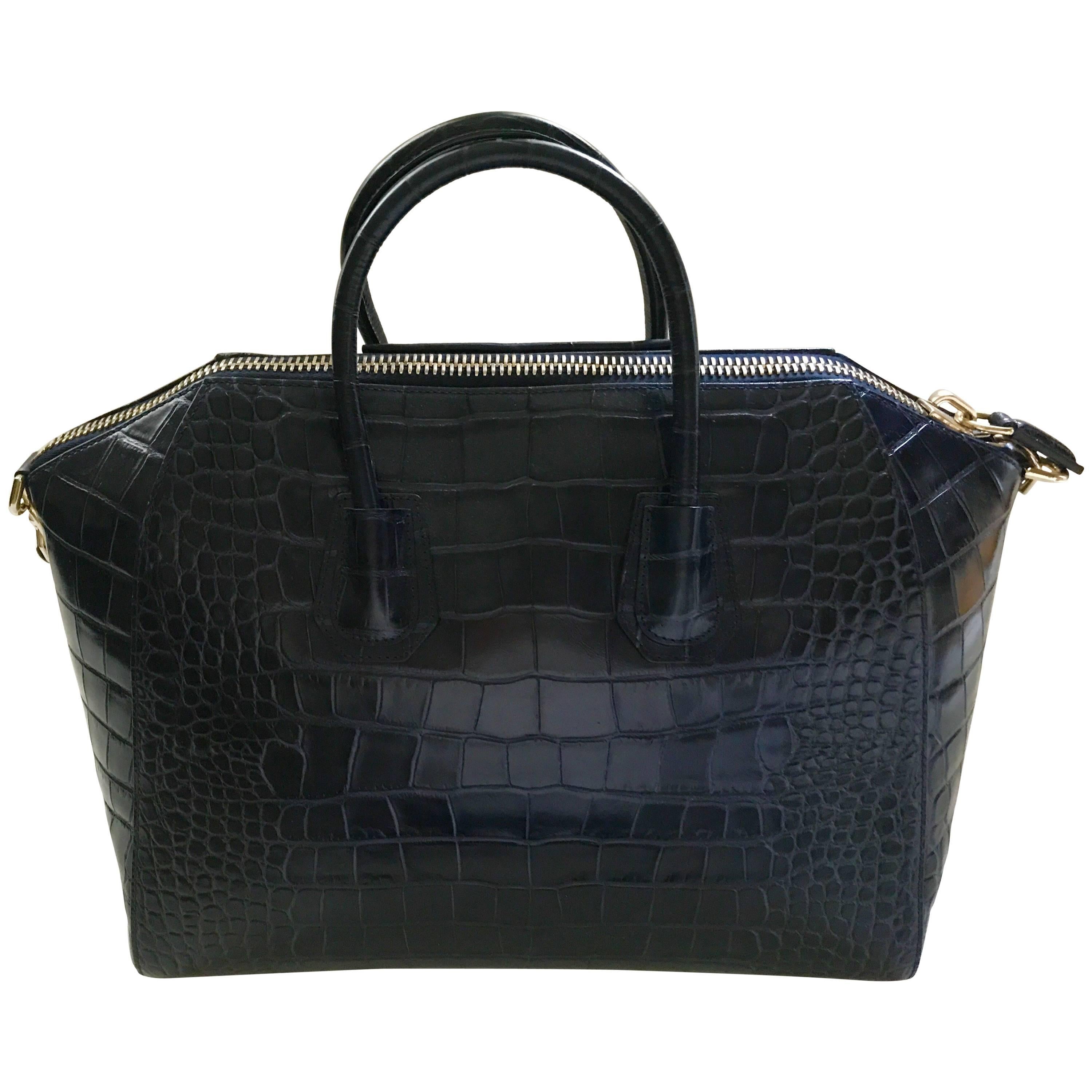 Givenchy Midnight Blue Antigona Bag Large