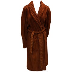 Hermes New  Never used Rust Color Bathrobe.  S size
