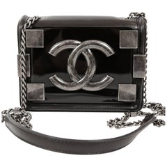 Chanel Boy Brick Cross Body Bag in Black