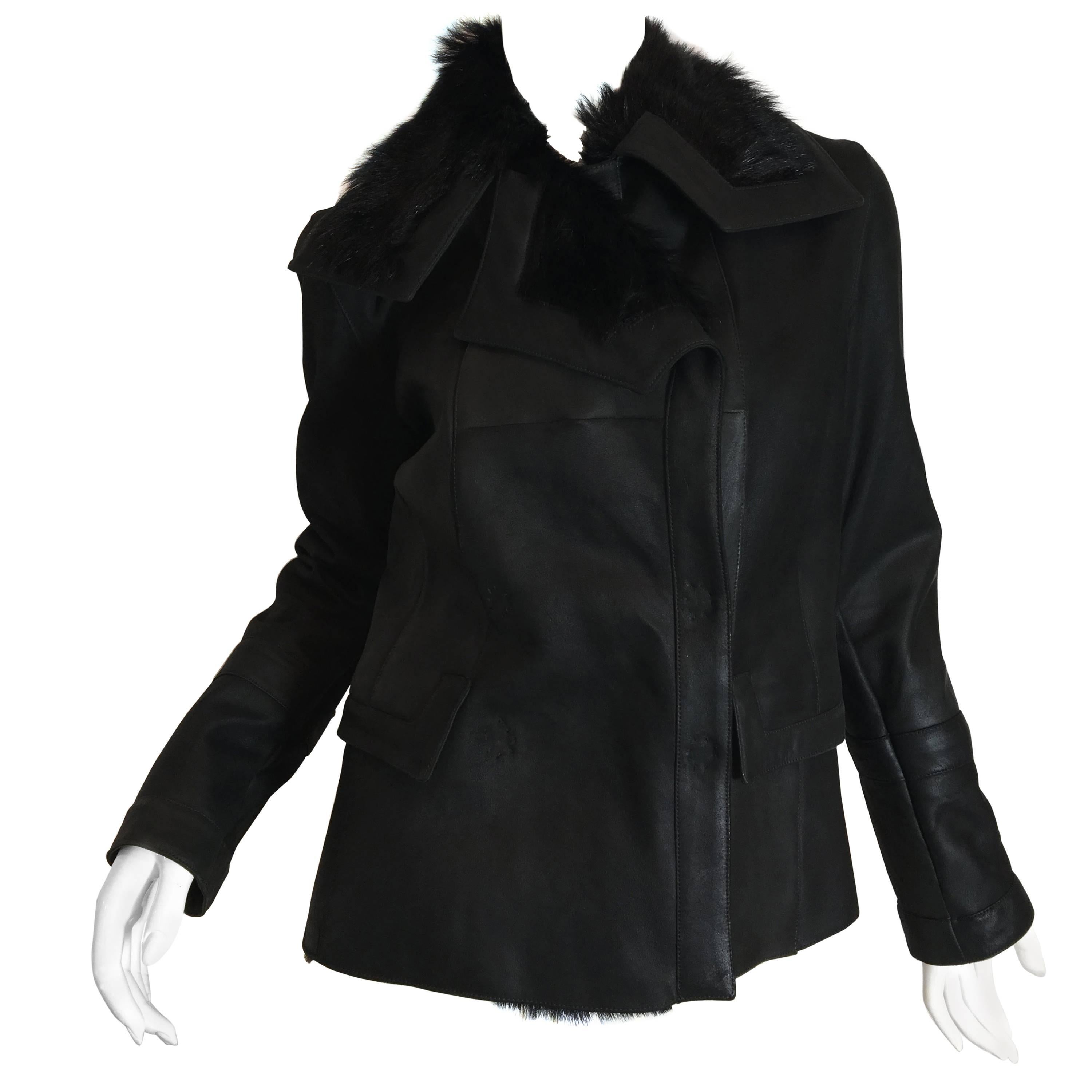 Christian Dior Fur Lined Coat