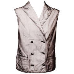 Chanel Double Breasted Vest