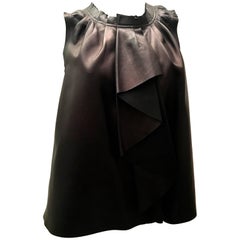 New Louis Vuitton Vest - 100% Leather - Dark Brown