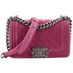 Chanel Pink Velvet Bag - 3 For Sale on 1stDibs  pink velvet chanel luggage  price, pink chanel bag, chanel velvet bag