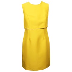 Miu Miu Citrus Green Classic Mod Dress