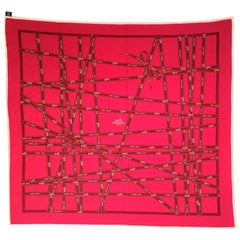Hermes Silk Jersey Shawl / Scarf