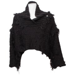 Dolce & Gabbana Cropped Textural Knit Top