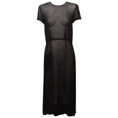 Comme Des Garcons Sheer Shell Dress