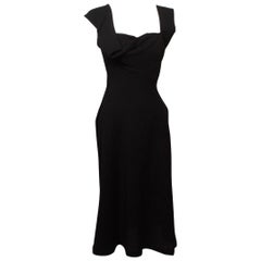 Yohji Yamamoto Draped Cocktail Dress