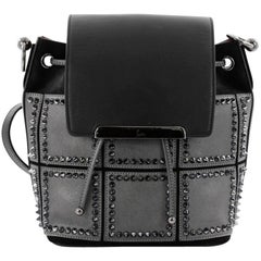 Christian Louboutin Lucky L Convertible Backpack Spiked