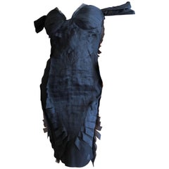 Gucci by Tom Ford Little Black Dress 2004 New with Tags $2900 Gucci by Tom Ford Little Black Dress 2004 New with Tags $2900