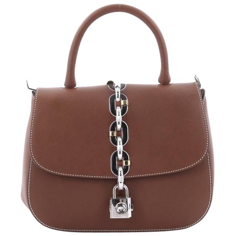 Louis Vuitton Chain It Handbag Leather PM