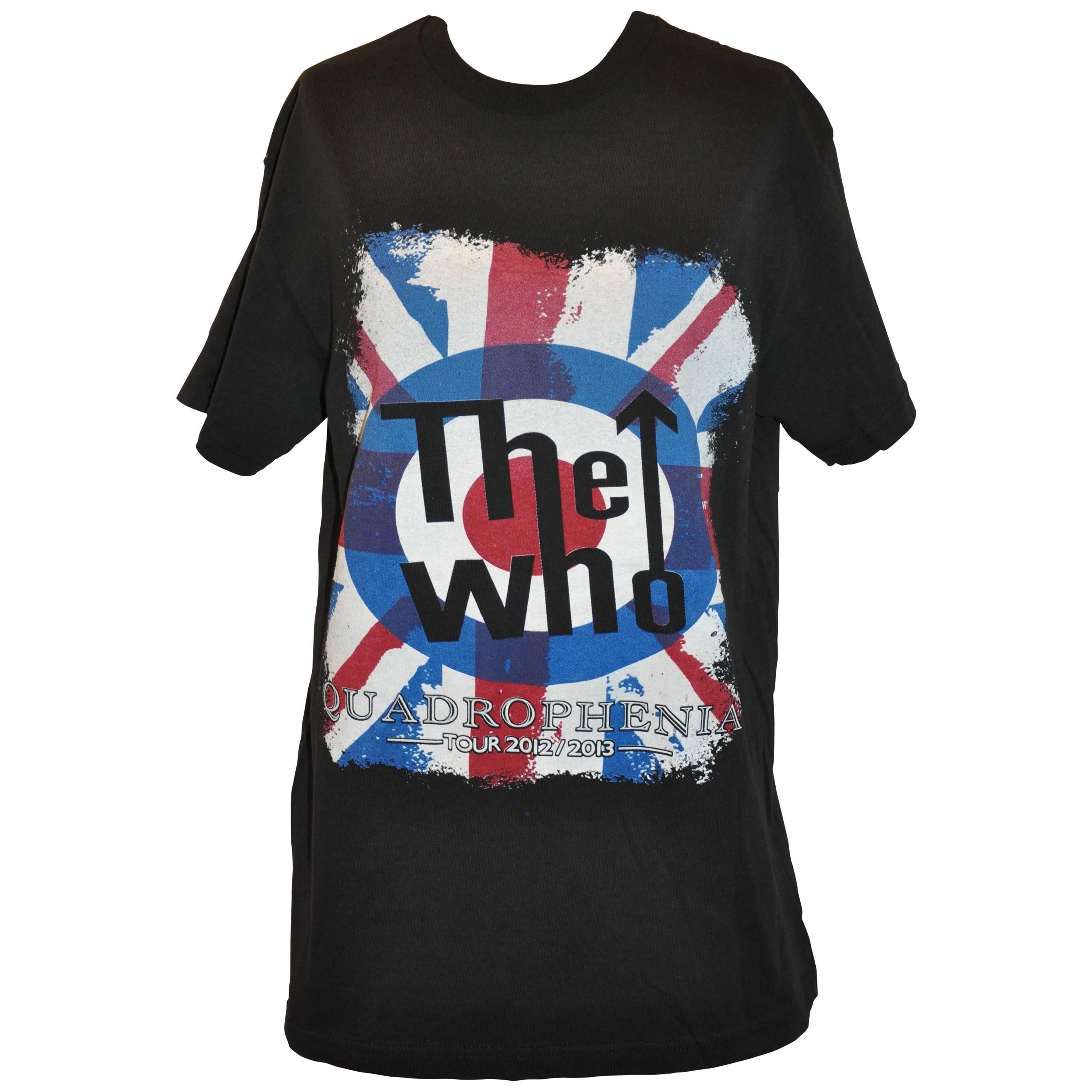 The Who "Quadrophenia" 2012-2013 Sold Out Concert Tour Cotton Tee For Sale