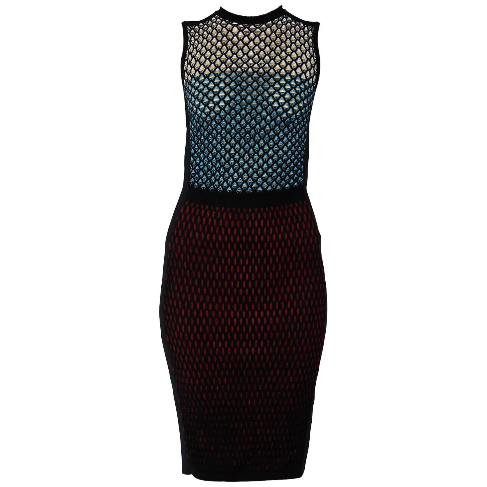 New Versace Bodycon Knit Dress For Sale