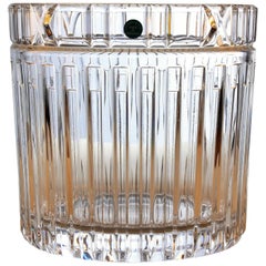Tiffany Atlas Crystal Champagne Cooler or Ice Bucket New 