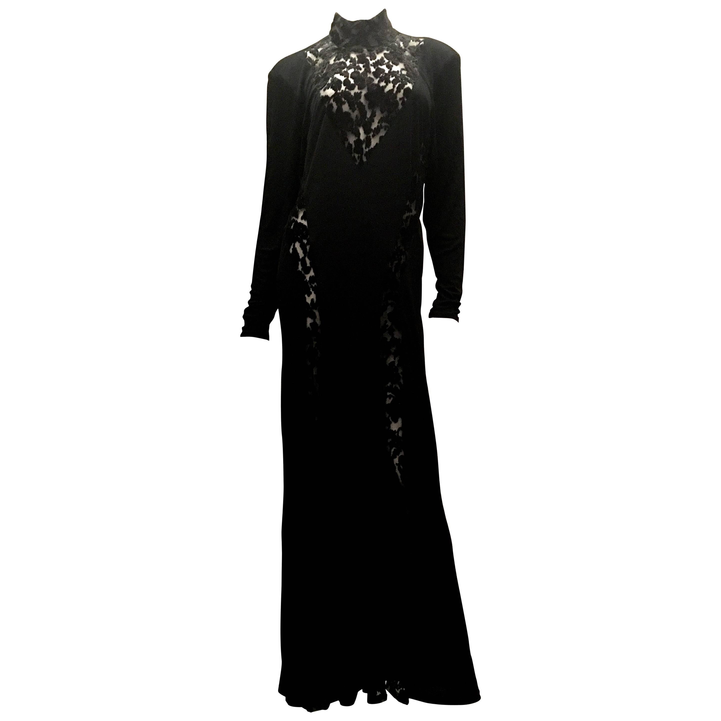 Rare 1970’s Ossie Clark Evening Gown For Sale
