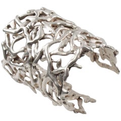 Biche de Bere Paris Signé Cut Out Brutalist Cuff Bracelet Limited Edition