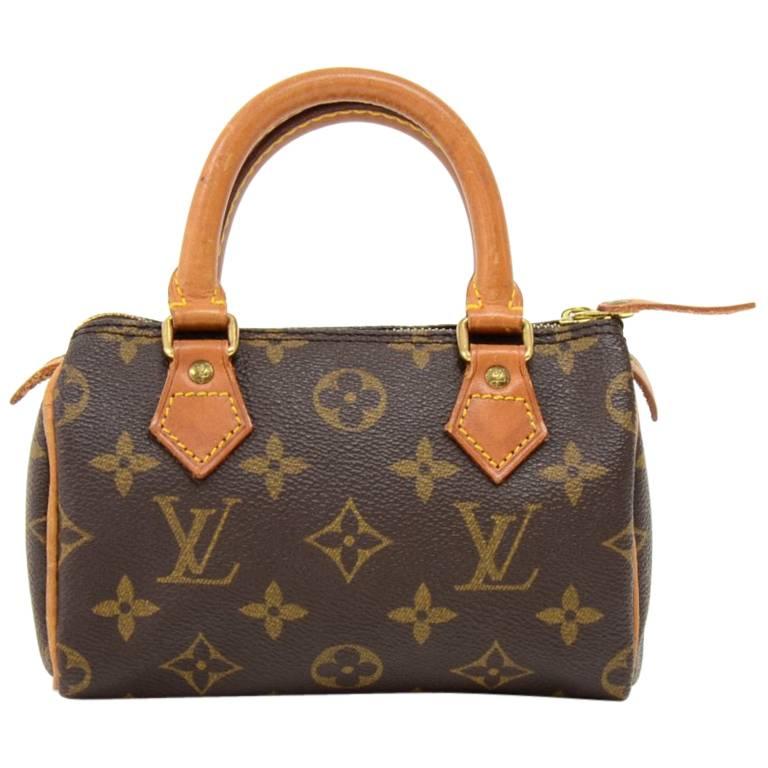 Vintage Louis Vuitton Mini Speedy Sac HL Monogram Canvas Hand Bag at