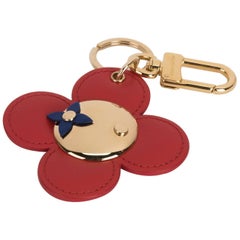 Louis Vuitton Pop Flower Gold Charm Keychain - A World Of Goods