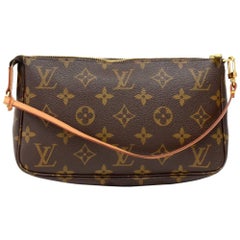 Louis Vuitton Pochette Accessories Monogram Canvas Hand Bag