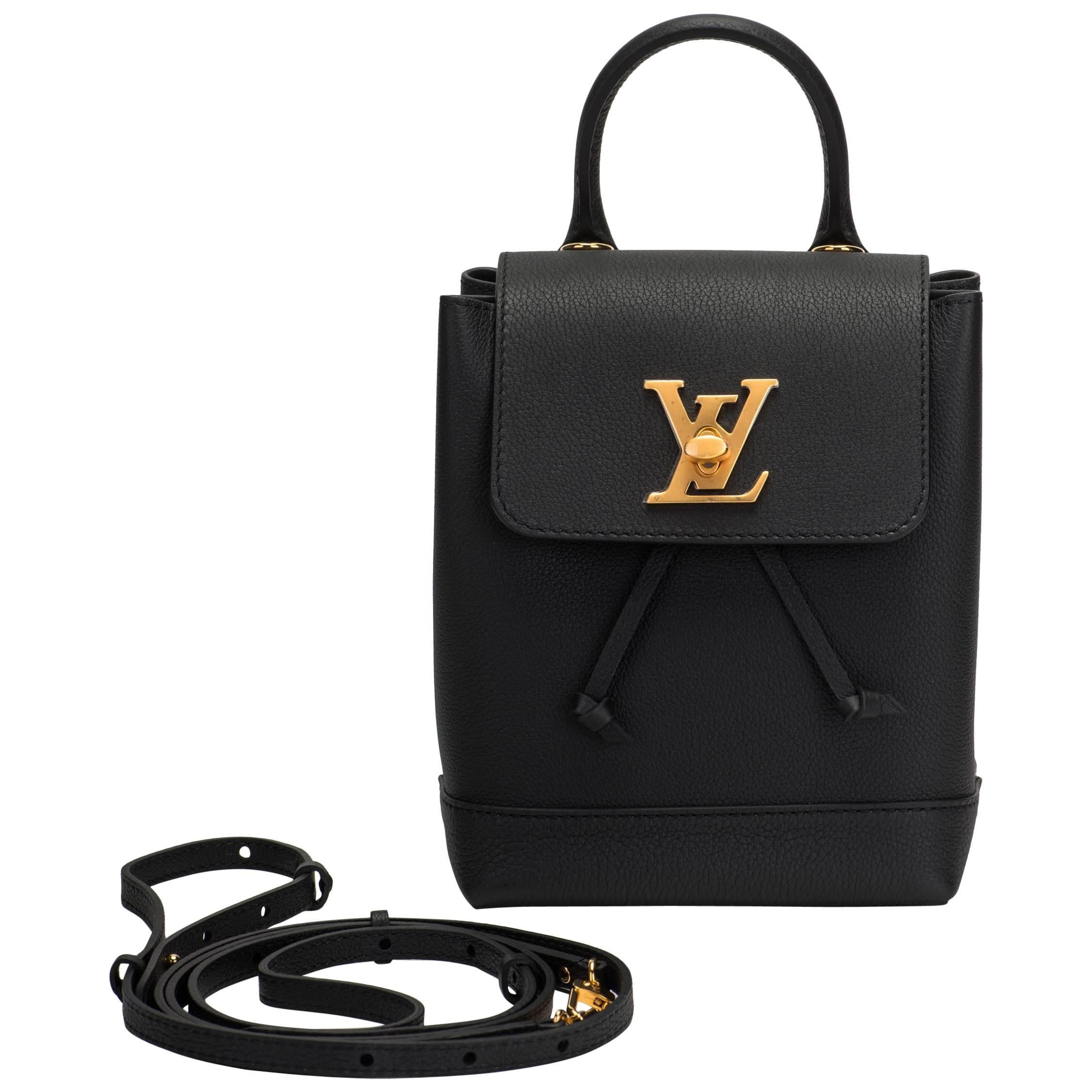 Louis Vuitton Sold Out New Black Lockme Backpack