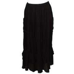 Comme des Garcons Tricot Black Skirt