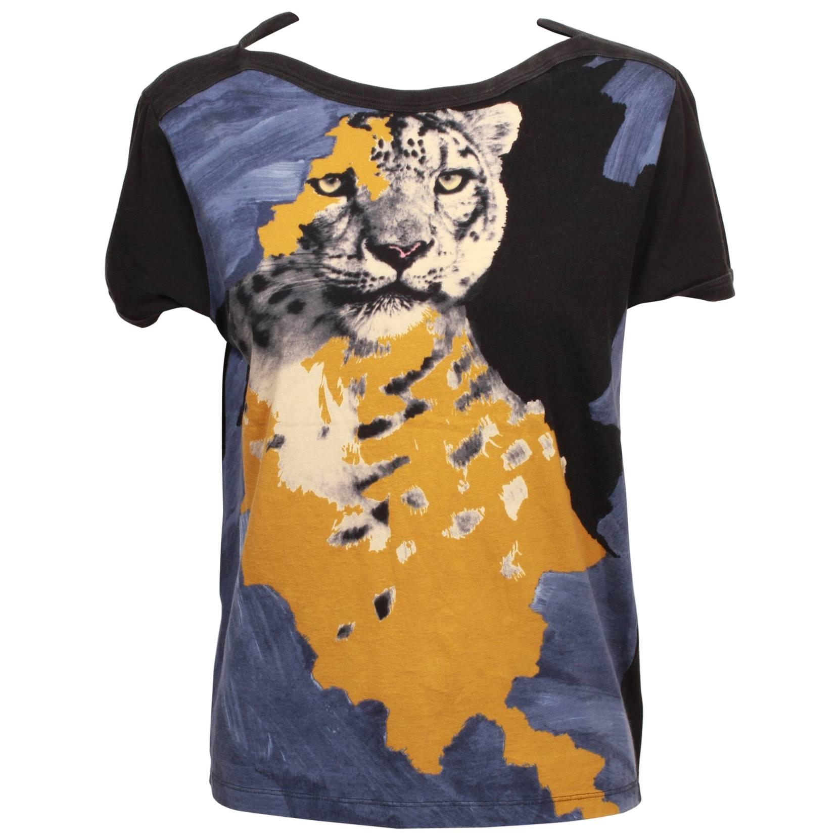 Jean Paul Gaultier Leopard T-Shirt 