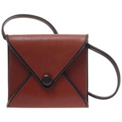 Hermes Envelope Clutch Bag, 1970s 