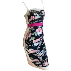 D&G by Dolce & Gabbana Sweet Floral Cocktail Dress New with Tags