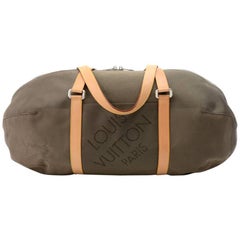 Louis Vuitton Attaquant Terre Dark Brown Damier Geant Canvas Boston Bag