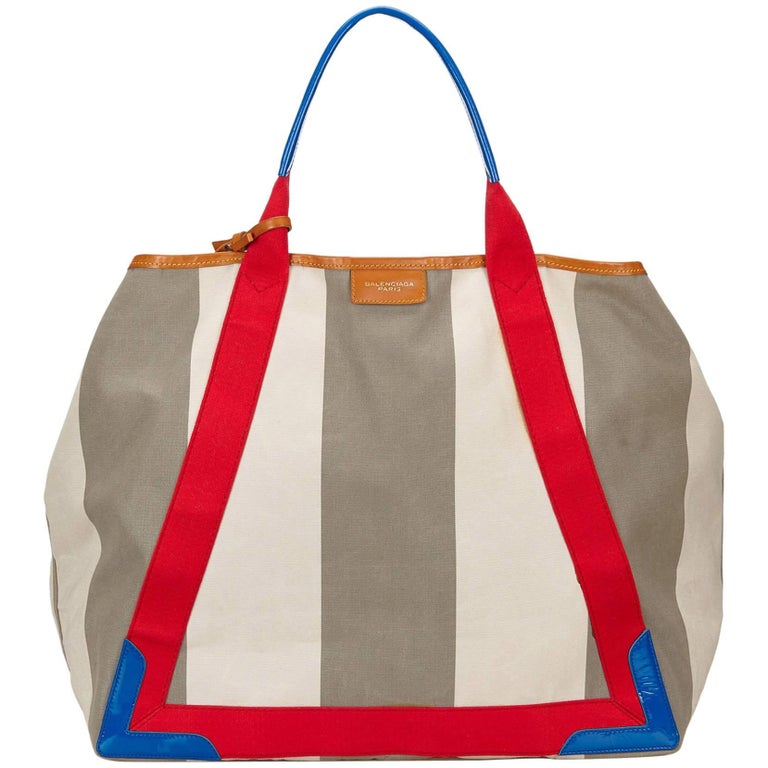 balenciaga canvas tote