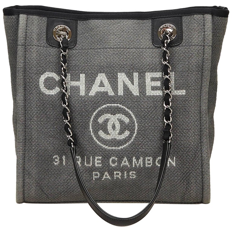 chanel deauville tote small bag