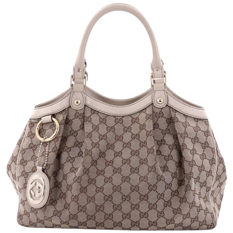 Gucci Sukey Tote GG Canvas Medium