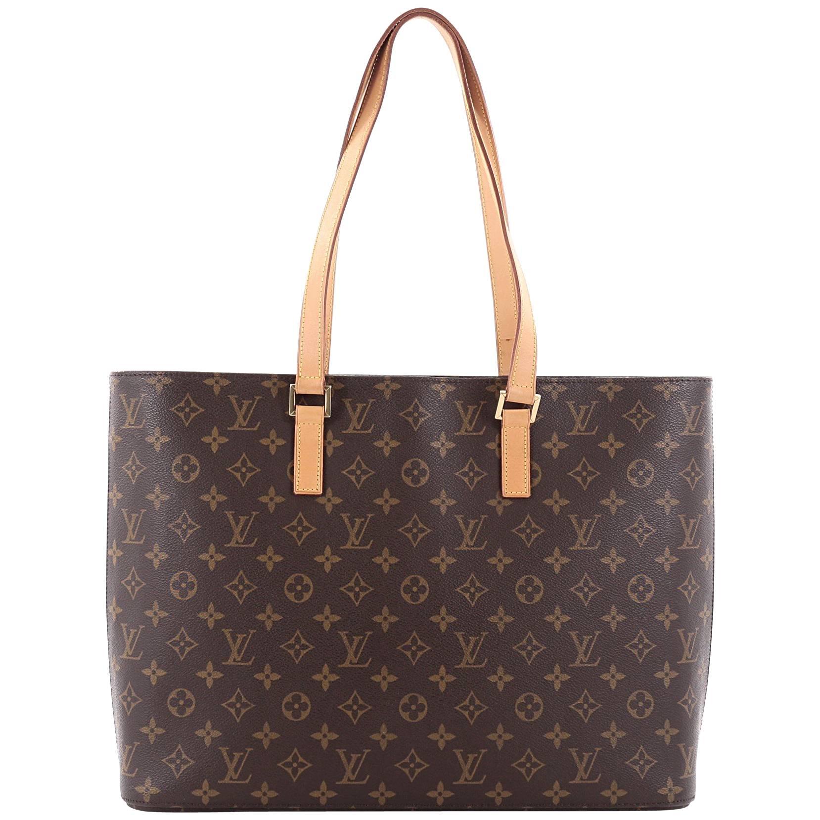 Louis Vuitton Luco Monogram Canvas Handbag 
