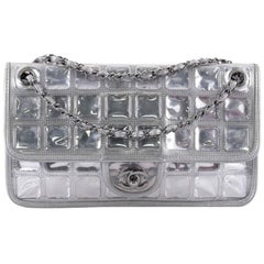 Chanel Ice Cube Flap Bag Quilted Vinyl
