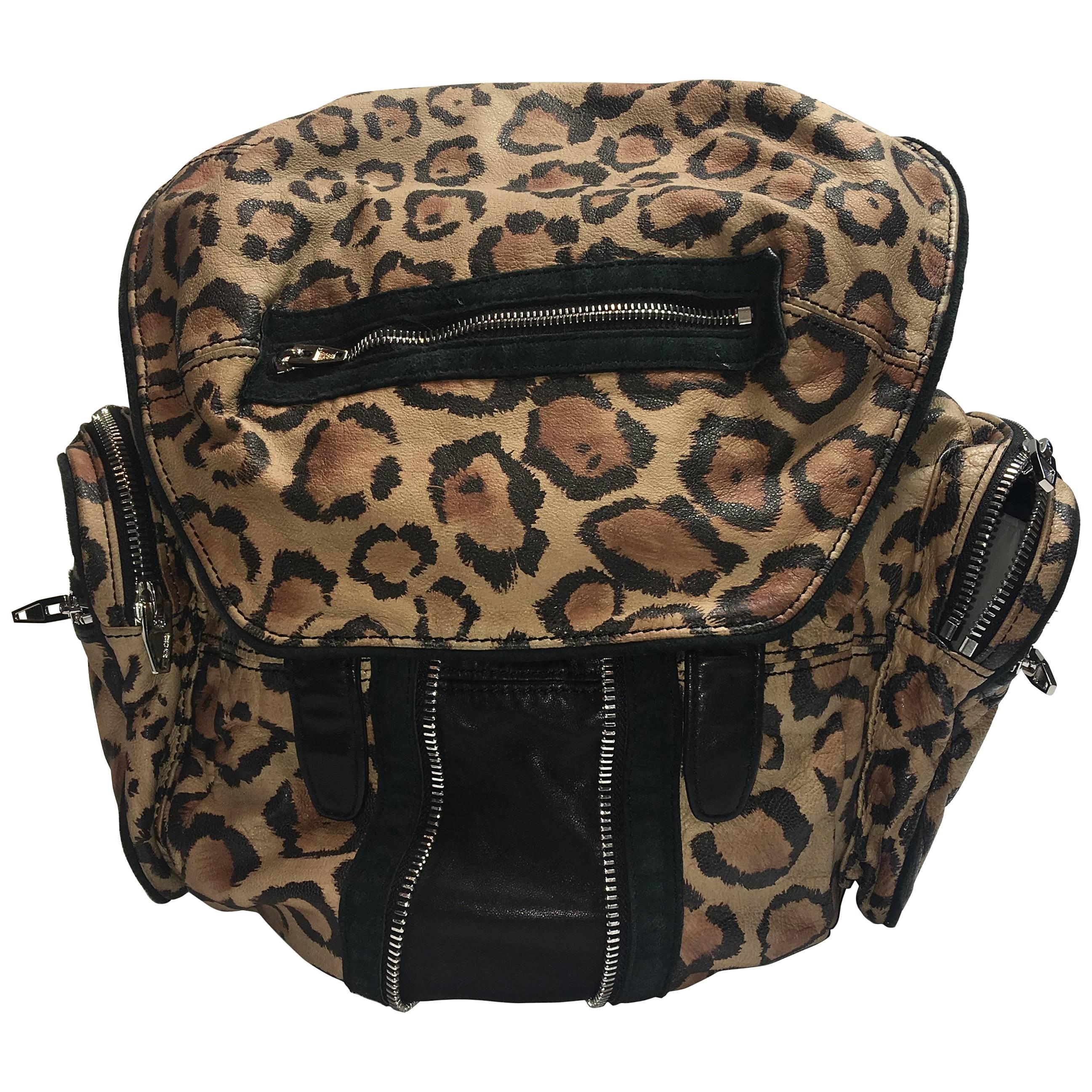 Alexander Wang Leopard Backpack