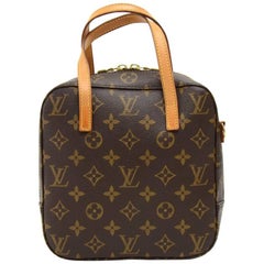 Louis Vuitton Spontini Monogram Canvas Hand Bag 