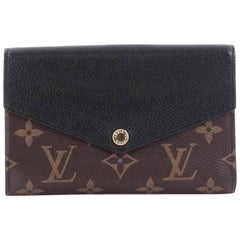 Louis Vuitton Pallas Compact Wallet Monogram Canvas and Calf Leather