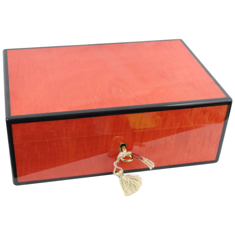  CHOSIN Wooden Jewelry Box for Women Classical Solid