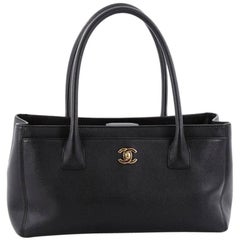 Chanel Cerf Executive Tote Leather Small