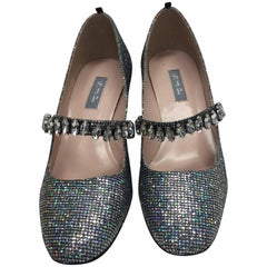 Sarah Jessica Parker Glitter Mary Janes