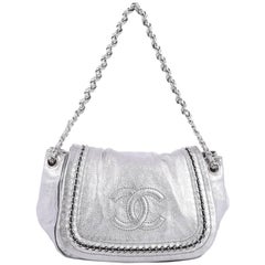 Chanel Luxe Ligne Accordion Handbag Leather