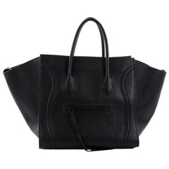Celine Phantom Handbag Smooth Leather Large
