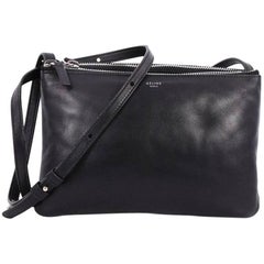 Celine Trio Crossbody Bag Leather Small